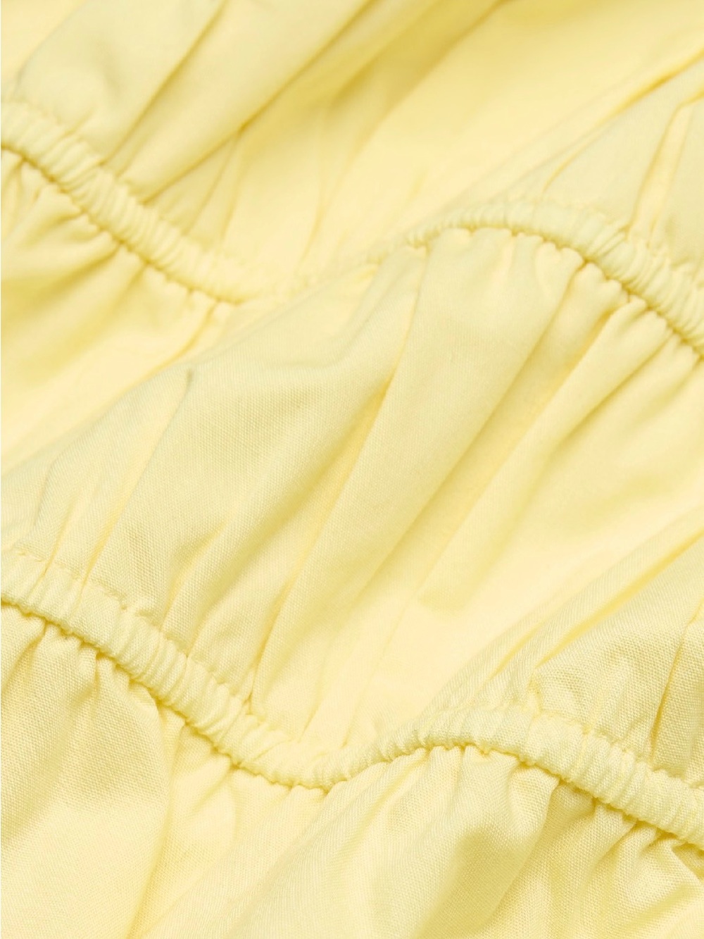 Sunday Best Helena Poplin Top Butter Yellow Lemonade - Picture 10 of 11